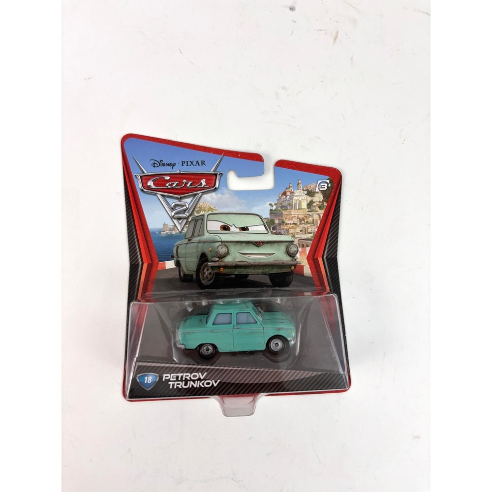 2011 Disney Pixar Cars 2 Petrov Trunkov #18 V2818 First Release Sealed